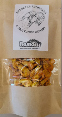 Креветка вяленая с морской солью